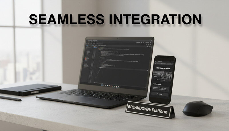 Universal Studios website booking interface showing vacation package options