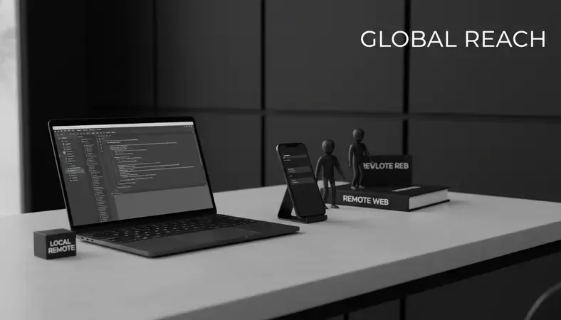 Professional meeting between client and local web developer in modern office setting