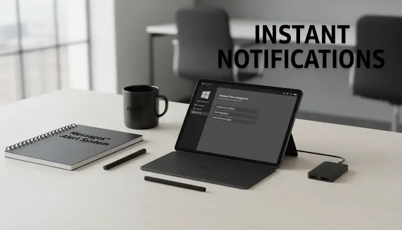 Screenshot of Windows theme management interface showing custom theme options