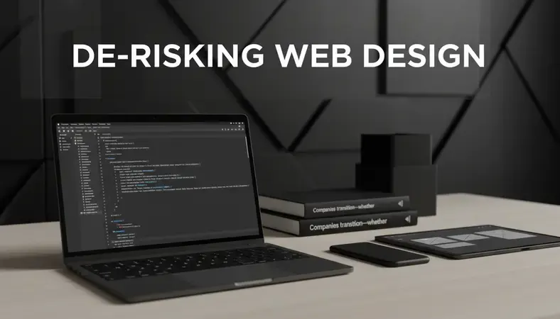 Visual representation of common web design approach selection mistakes and their solutions