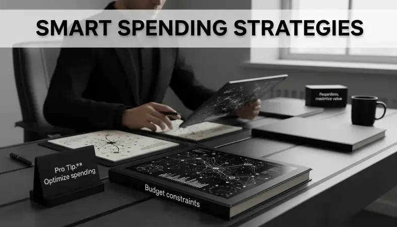 Business owner reviewing web designer proposals and portfolios