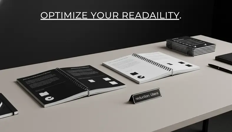 Comparison showing good vs poor chrome background choices for readability
